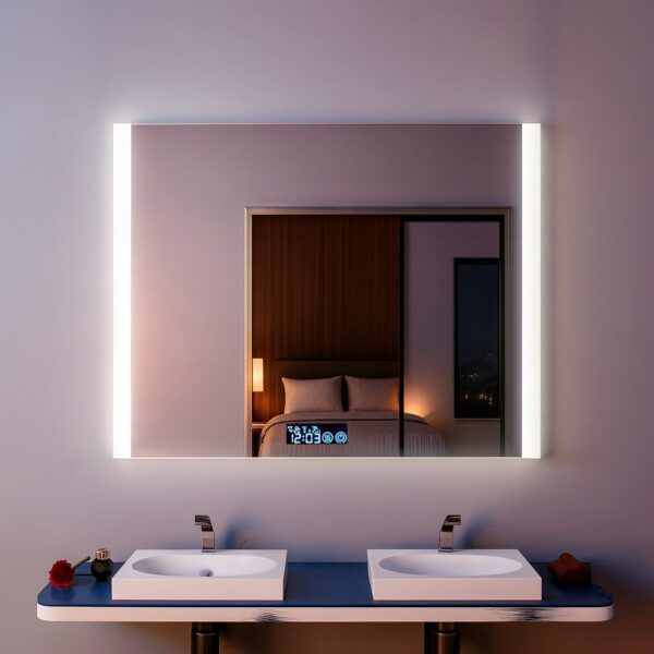 Зеркало с LED подсветкой 70х50см прямоугольное Jersey City
