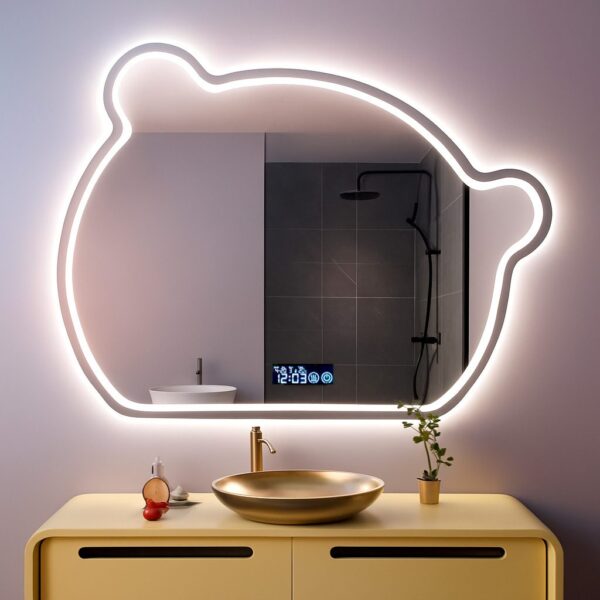 Зеркало с LED подсветкой 70х50см фигурное Montgomery